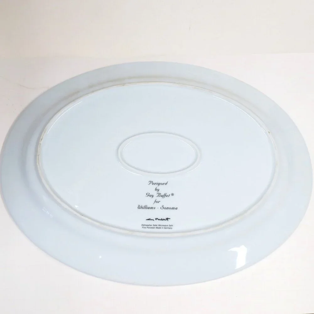 Serving Platter village scene by William Sonoma Porcelain